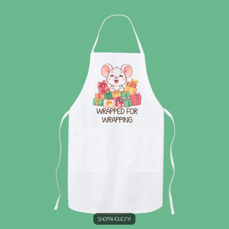 Funny Giggling Mouse Apron - Cook & Laugh with This Gift!