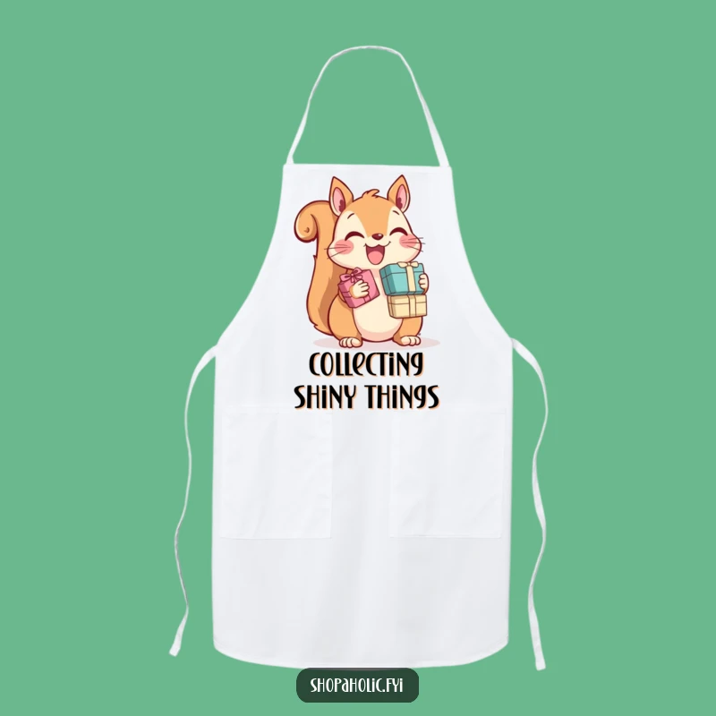 Funny Squirrel Apron: Kitchen Gift Collector's Delight, Practical & Funny Gift Wear