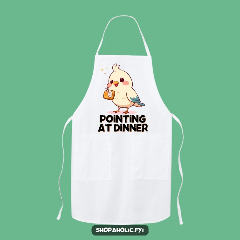 Funny Bird Deal Apron - Humorous Protection for Shoppers