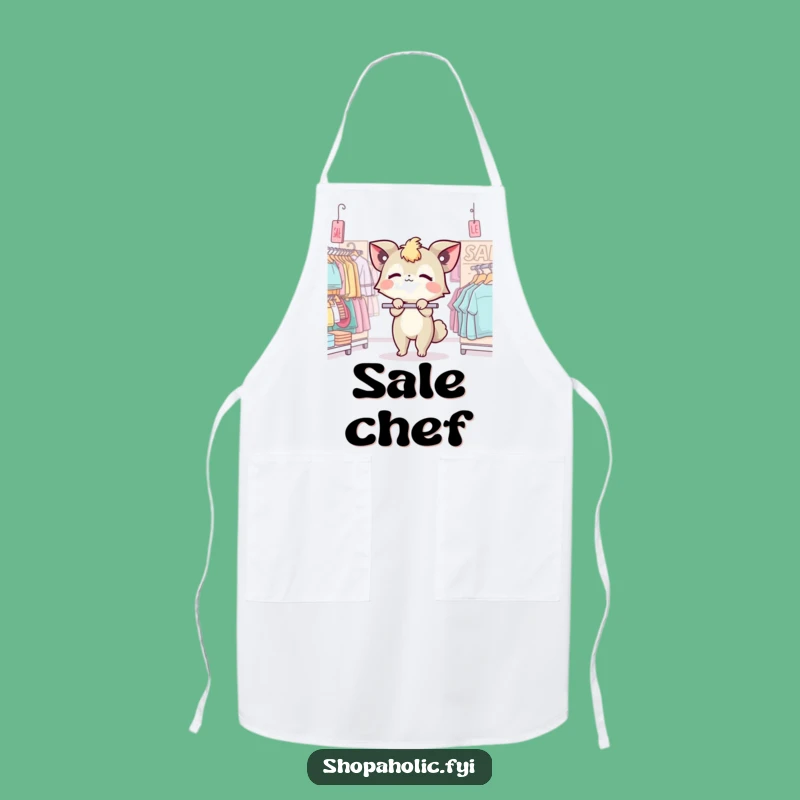Funny Creature Apron: Kitchen Sale Style, A Durable Funny Apron for Culinary Bargains