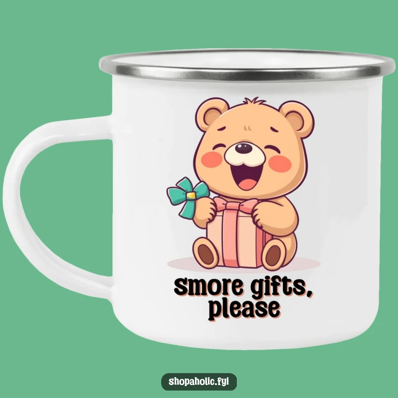 Funny Bear Campfire Mug: Hilarious Outdoor Fun for Gift Enthusiasts