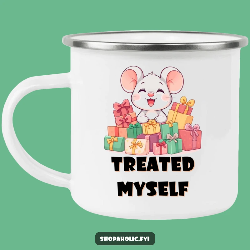Funny Giggling Mouse Camping Mug - Trailside Giggles & Gift!