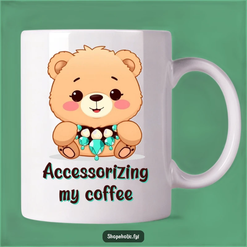 Funny Bear Fashion Mug - Perfect Gift for Glamorous Souls
