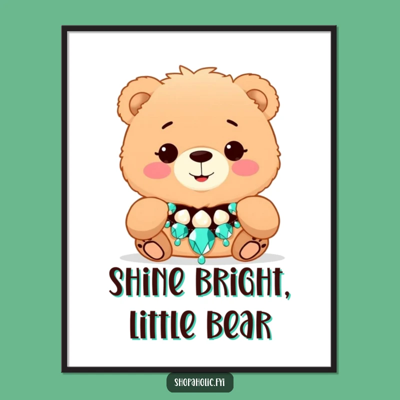 Funny Bear Fashion Digital Art - Instant Glamour for Your Walls