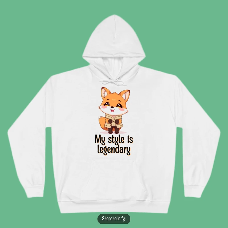 Funny Fox Fashion Hoodie: Cozy & Stylish Fox Sweatshirt, Perfect Gift