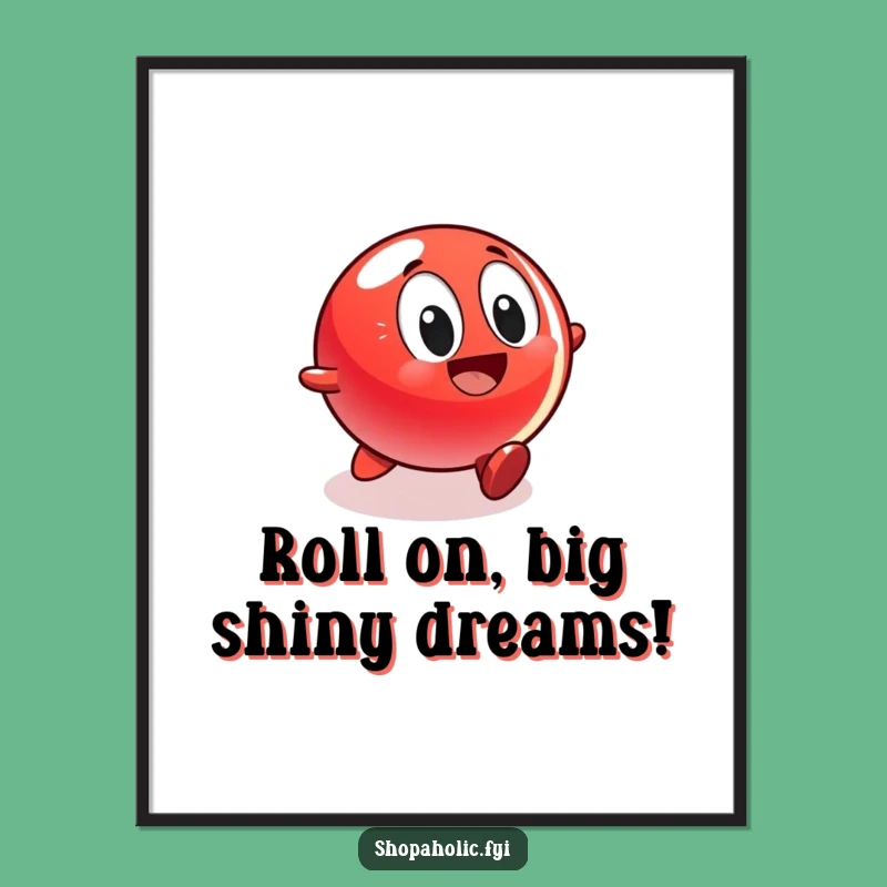Funny Free Printable Ball Wall Art: Exciting Roll Towards Display Downloadable Decor