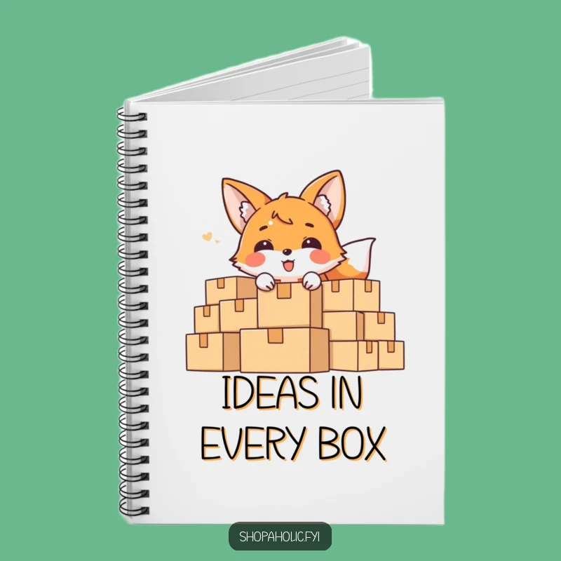 Funny Fox Hider Notebook: Delighted Notes from Hiding, Perfect Gift