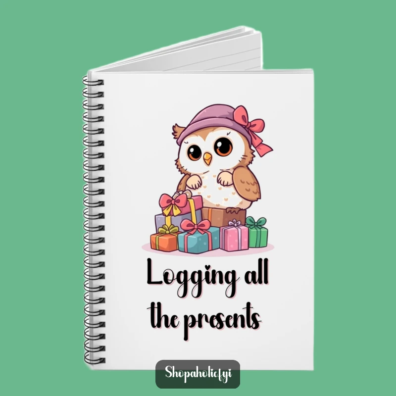 Funny Owl Notebook: Jot Down Secrets with Cute Gift Art, Perfect Funny Gift