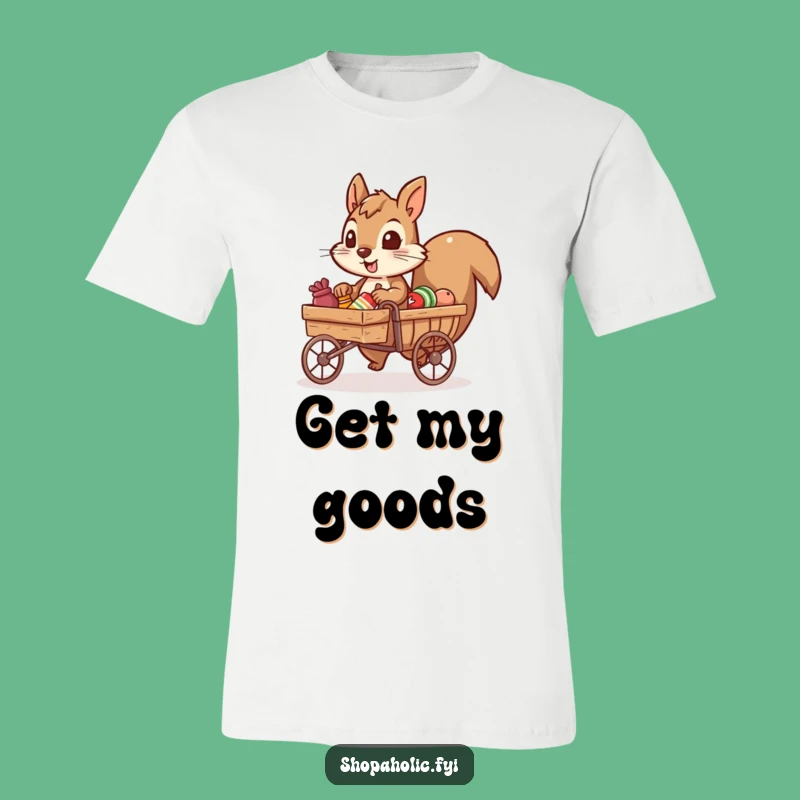 Funny Squirrel Hustle Tee: Hilarious Shirt for the Ambitious and Driven